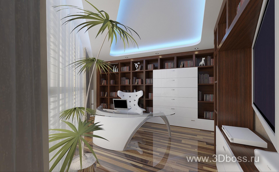 Дизайн домашнего кабинета 